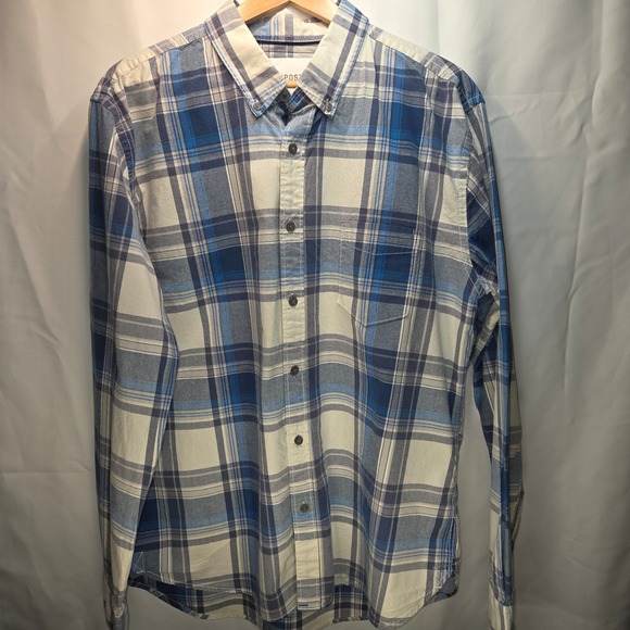 Aéropostale Other - Aeropostale Button Down Shirt Men's Large Casual Plaid Long Sleeve Cotton
